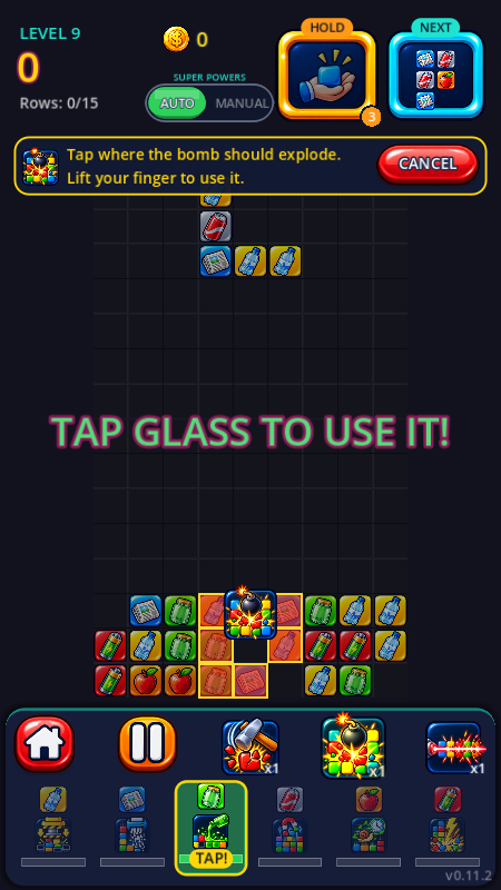 Recycle Drop gameplay